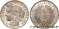 FRANCE 1 franc Cérès, IIe République, différent oreille b II REPUBLIC Paris 1850 (23,01mm, 5g, 6h) -