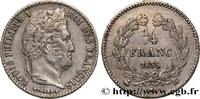 FRANCE 1/4 franc Louis-Philippe LOUIS-PHILIPPE I Rouen 1835 (15mm, 1,25g, 6h) -