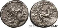 THE REPUBLIC (280 BC to 27 BC) Denier JUNIA Rome 91 AC. (16,5mm, 3,67g, 7h) -
