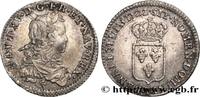 FRANCE Sixième d'écu de France LOUIS XV THE BELOVED Nantes 1722 (23,5mm, 4,05g, 6h) -