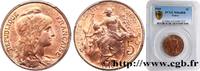 FRANCE 5 centimes Daniel-Dupuis III REPUBLIC 1910 (25mm, 5,00g, 6h) -