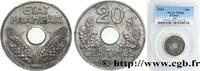 FRANCE 20 centimes fer FRENCH STATE 1944 (24mm, 3g, 6h) -
