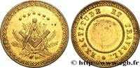 FRANCE JETONS ET MÉDAILLES MAÇONNIQUES BANALISES ORIENTS OU LOGES INDÉTERMINÉS s.l. n.d. (27mm, 6,97g, 12h) -