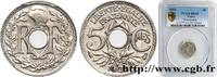 FRANCE 5 centimes Lindauer, petit module III REPUBLIC Paris 1933 (17mm, 2g, 6h) -
