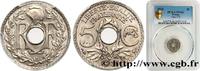FRANCE 5 centimes Lindauer, petit module III REPUBLIC Paris 1934 (17mm, 2g, 6h) -