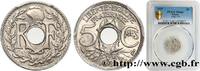 FRANCE 5 centimes Lindauer, petit module III REPUBLIC Paris 1937 (17mm, 2g, 6h) -