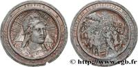 FRANCE MARIANNE MAÇONNIQUE, DISTRIBUTION DES DRAPEAUX ORIENTS OU LOGES INDÉTERMINÉS s.l. 1880 (48mm, 38,79g, 12h) -