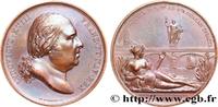 FRANCE Médaille, Construction du pont de Bordeaux PONTS 1821 (50mm, 65,88g, 12h) -