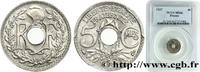 FRANCE 5 centimes Lindauer, petit module III REPUBLIC Paris 1937 (17mm, 2g, 6h) -
