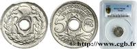 FRANCE 5 centimes Lindauer, petit module III REPUBLIC Paris 1921 (17mm, 2g, 6h) -