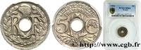 FRANCE 5 centimes Lindauer, petit module III REPUBLIC Paris 1923 (17mm, 2g, 6h) -