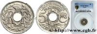 FRANCE 5 centimes Lindauer, petit module III REPUBLIC Paris 1925 (17mm, 2g, 6h) -