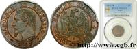 FRANCE Deux centimes Napoléon III, tête laurée, buste déf SECOND EMPIRE Strasbourg 1862 (20mm, 1,99g, 6h) -