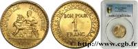 FRANCE 1 franc Chambres de Commerce III REPUBLIC Paris 1924 (23mm, 4g, 6h) -