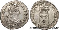 FRANCE Sixième d'écu de France LOUIS XV THE BELOVED Montpellier 1721 (25mm, 4,04g, 6h) -