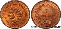FRANCE 5 centimes Cérès III REPUBLIC Paris 1894 (25mm, 5,05g, 6h) -