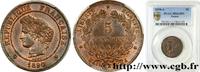 FRANCE 5 centimes Cérès III REPUBLIC Paris 1890 (25mm, 5g, 6h) -