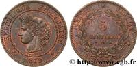 FRANCE 5 centimes Cérès III REPUBLIC Paris 1879 (25mm, 4,97g, 6h) -
