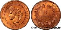 FRANCE 5 centimes Cérès III REPUBLIC Paris 1894 (25mm, 5,05g, 6h) -