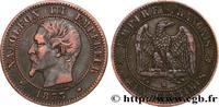 FRANCE Deux centimes Napoléon III, tête nue SECOND EMPIRE Marseille 1853 (20,19mm, 1,93g, 6h) -