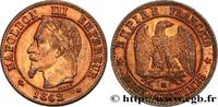 FRANCE Deux centimes Napoléon III, tête laurée SECOND EMPIRE Strasbourg 1862 (20mm, 2,02g, 6h) -