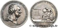 FRANCE Médaille, Mort de Louis XVI LA CONVENTION c.1795 (46mm, 26,24g, 12h) -