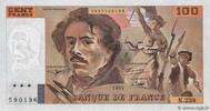 FRANCE 100 Francs DELACROIX imprimé en continu FRANCE 100 Francs DELACROIX imprimé en continu 1993 UNC- -
