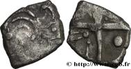 FRANCE Drachme “à la tête triangulaire” GALLIA - SOUTH WESTERN GAUL - CADURCI (Area of Cahors) c. 121-52 AC. (12mm, 2,49g, 6h) -