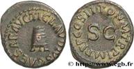 THE JULIO-CLAUDIANS (27 BC to 69 AD) Quadrans CLAUDIUS Rome 42 (19mm, 3,97g, 6h) -