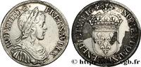 FRANCE Demi-écu, portrait à la mèche longue LOUIS XIV THE SUN KING Paris 1648 (33mm, 13,75g, 6h) -