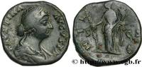 THE ANTONINES (96 AD to 192 AD) Sesterce FAUSTINA MINOR Rome c. 161 (27,5mm, 22,53g, 1h) -