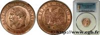 FRANCE Deux centimes Napoléon III, tête nue SECOND EMPIRE Bordeaux 1856 (20mm, 2g, 6h) -