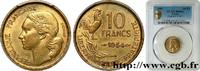 FRANCE 10 francs Guiraud IV REPUBLIC 1954 (19,98mm, 3g, 6h) -