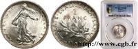 FRANCE 1 franc Semeuse III REPUBLIC Paris 1909 (23mm, 5g, 6h) -