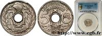FRANCE 5 centimes Lindauer, petit module III REPUBLIC 1926 (17mm, 2g, 6h) -