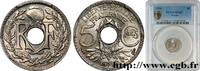 FRANCE 5 centimes Lindauer, petit module III REPUBLIC Paris 1938 (17mm, 2g, 6h) -