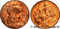 FRANCE 5 centimes Daniel-Dupuis III REPUBLIC 1898 (25mm, 4,98g, 6h) -