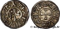 FRANCE Denier CHARLES THE BALD AND COINAGE IN HIS NAME Le Mans s.m. (21mm, 1,76g, 11h) -