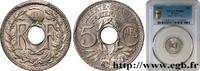 FRANCE 5 centimes Lindauer, grand module III REPUBLIC Paris 1918 (19mm, 3g, 6h) -