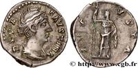 THE ANTONINES (96 AD to 192 AD) Denier FAUSTINA MAJOR Rome 148 (après) (18mm, 3,62g, 7h) -