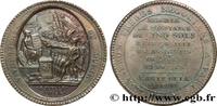 FRANCE Monneron de 5 sols au serment (An IV), 3e type REVOLUTION COINAGE / CONFIANCE (MONNAIES DE…) Birmingham, Soho 1792 (39,5mm, 30,87g, 6h) -