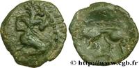 FRANCE Bronze au personnage agenouillé et au sanglier GALLIA BELGICA - BELLOVACI (Area of Beauvais) Beauvais (60) c. Ier siècle avant J.-C. (19,5mm, 2,45g, 9h) -