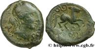 FRANCE Bronze SVTICCOS, classe IV au cheval VELIOCASSES (Area of Norman Vexin) c. 50-40 AC. (17mm, 2,73g, 5h) -