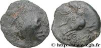 FRANCE Bronze CICIIDV.BRI / EPAD au cavalier GALLIA - ARVERNI (Area of Clermont-Ferrand) Clermont-Ferrand (63) avant 52 AC. (18mm, 1,81g, 6h) -
