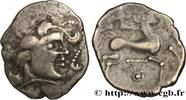 FRANCE Statère de billon à la lyre ABRINCATUI (Cotentin PENINSULA) IIe - Ier siècles AC. (24mm, 7,04g, 12h) -