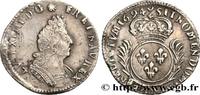 FRANCE Douzième d'écu aux palmes LOUIS XIV THE SUN KING Riom 1694 (21mm, 2,11g, 6h) -