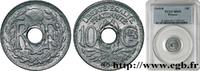 FRANCE 10 centimes Lindauer, petit module PROVISIONAL GOVERNEMENT OF THE FRENCH REPUBLIC Beaumont-Le-Roger 1945 (17mm, 1,50g, 6h) -