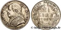ITALY - PAPAL STATES - PIUS IX (Giovanni Maria Mas 2 1/2 Lire Pie IX an XXI ITALY - PAPAL STATES - PIUS IX (Giovanni Maria Mastai Ferretti) Rome 1867 (31mm, 12,49g, 6h) -