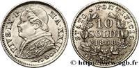 ITALY - PAPAL STATES - PIUS IX (Giovanni Maria Mas 10 Soldi (50 Centesimi) Pie IX an XXIII ITALY - PAPAL STATES - PIUS IX (Giovanni Maria Mastai Ferretti) Rome 1868 (18,5mm, 2,34g, 6h) -