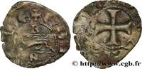 FRANCE Denier au léopard, 3e type AQUITAINE - DUCHY OF AQUITAINE - EDWARD III OF ENGLAND n.d. (17mm, 0,80g, 7h) -
